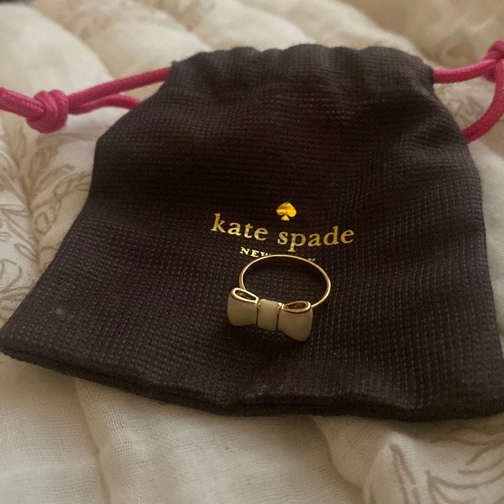 Kate Spade bow ring